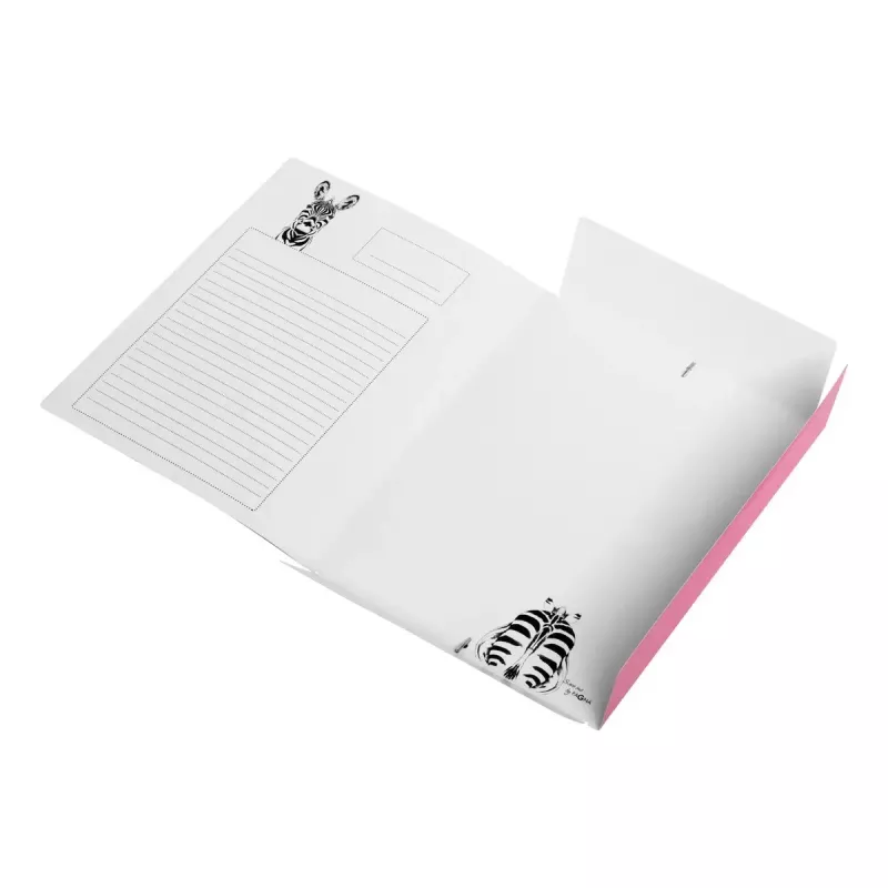 Cartella in cartone Pagna Save me A4 fucsia 21658-34