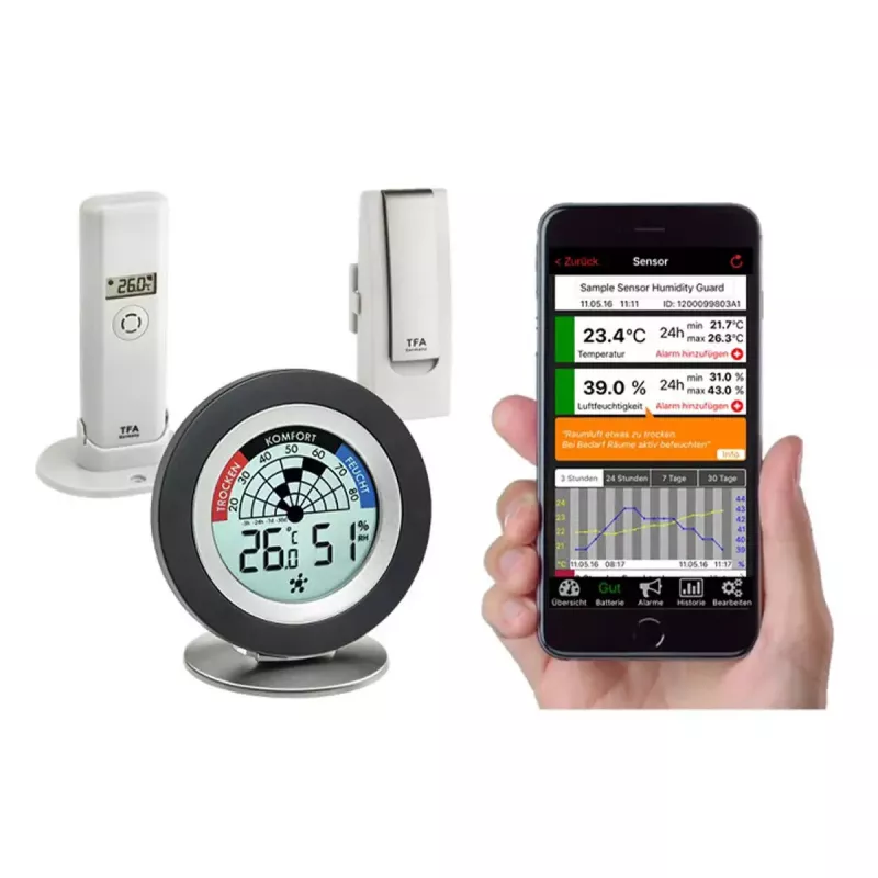 Sensore ambientale TFA-Dostmann WeatherHub