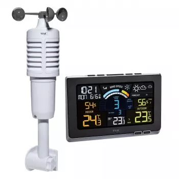 Stazione meteo wireless TFA-Dostmann 35.1140.01 Spring Breeze, nero