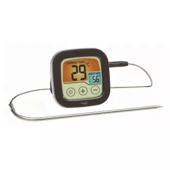 Termometro digitale per carne BBQ tfa dostmann 14.1509.01 — batteria AAA, 72×72×25 mm