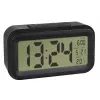 Sveglia al quarzo TFA-Dostmann 60.2018.01 nero display LED