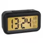 Sveglia al quarzo TFA-Dostmann 60.2018.01 nero display LED