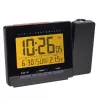Sveglia radiocontrollata digitale TFA-Dostmann 60.5016.01 nero intervallo di temperatura -10 a 50 °C
