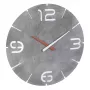 Orologio da parete TFA-Dostmann CONTOUR rotondo grigio bianco 35 cm