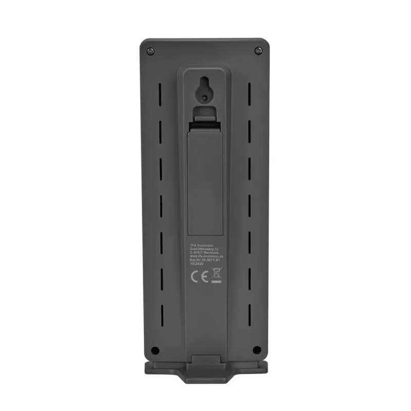 Termometro ambiente elettronico TFA-Dostmann 30.3071.01 interno/esterno digitale 0-50°C