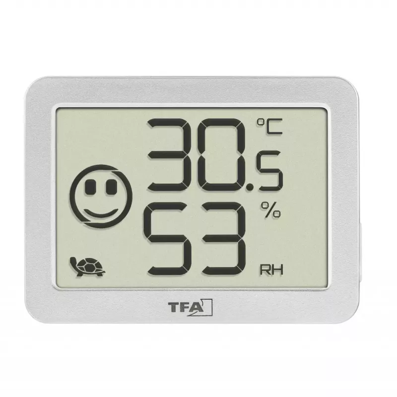 Sensore di temperatura e umidità per interni TFA-Dostmann 30.5055.02 a sé stante senza fili