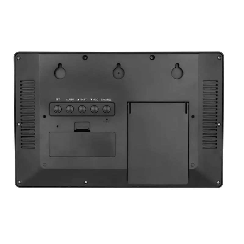 Sveglia digitale TFA-Dostmann 60.4523.01 nero LCD