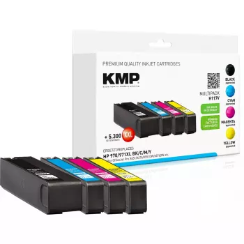Cartucce KMP HP 970/971XL multipack nero