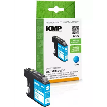 Cartuccia KMP Brother LC-223C ciano