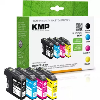 Cartuccia KMP Brother LC-223 VAL multipack 4x550 pagine