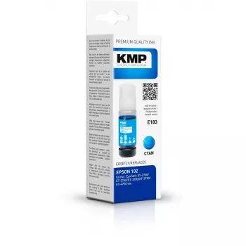Cartuccia d'inchiostro KMP E183 compatibile ciano
