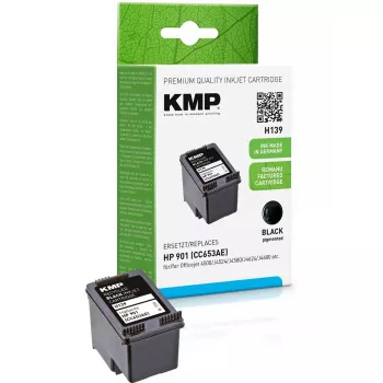 Cartuccia KMP HP CC653AE n. 901 nero