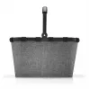 Cestino della spesa Reisenthel carrybag grigio 22L poliestere 480x280mm