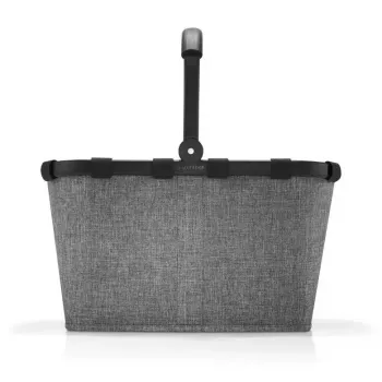 Cestino della spesa Reisenthel carrybag grigio 22L poliestere 480x280mm