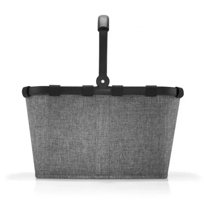 Cestino della spesa Reisenthel carrybag grigio 22L poliestere 480x280mm