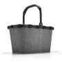 Cestino della spesa Reisenthel carrybag grigio 22L poliestere 480x280mm