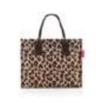 Shopper Reisenthel daily shopper nero marrone poliestere