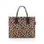 Shopper Reisenthel daily shopper nero marrone poliestere