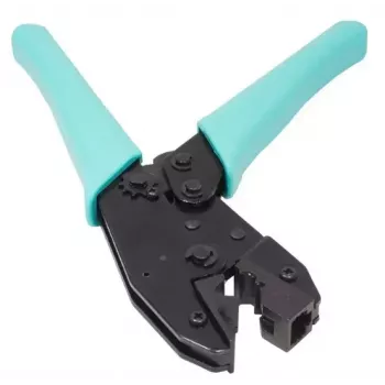 Pinza crimpatrice per cavi Alcasa GC-N0096 nero blu