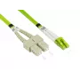 Cavo in fibra ottica Alcasa LW-820LS5 20 m LC SC verde