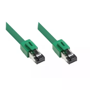 Cavo di rete Alcasa 8080-100G verde 10 m Cat8.1 S/FTP