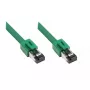 Cavo di rete Alcasa 8080-100G verde 10 m Cat8.1 S/FTP
