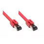 Cavo di rete Alcasa 8080-200R rosso 20 m Cat8.1 S/FTP