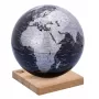 Globo politico TROIKA EXPLORER 360° 25 cm Classic da tavolo nero argento