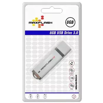 Chiavetta USB MaxFlash 8 GB USB 3.0 USB Type-A PD8G3M-R bianca