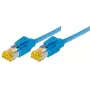 Cavo di rete Tecline 5m Cat.6A blu Cat6a S/FTP RJ-45