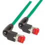 Cavo di rete EFB Elektronik K4137GN.1.5 RJ-45 Cat6a 1,5 m verde