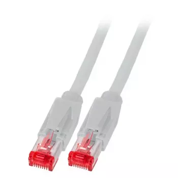 Cavo di rete EFB Elektronik S/FTP RJ-45 Cat.6A grigio 15 m