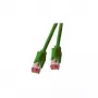 Cavo di rete EFB Elektronik RJ45 S/FTP Cat6a verde 20 m