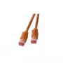 Cavo di rete EFB Elektronik K8056.10 RJ-45 Cat6a 10m arancione