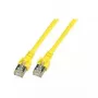 Cavo di rete EFB Elektronik RJ45 S/FTP Cat5e 1 m giallo