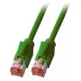 Cavo di rete EFB Elektronik K8708GN.2 RJ-45 Cat6a 2 m verde