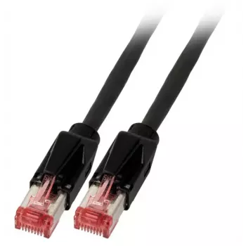 Cavo di rete EFB Elektronik K8708SW.1 RJ-45 Cat6a 1 m nero
