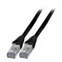 Cavo di rete EFB Elektronik K5538SW.2 RJ-45 Cat6a 2 m nero