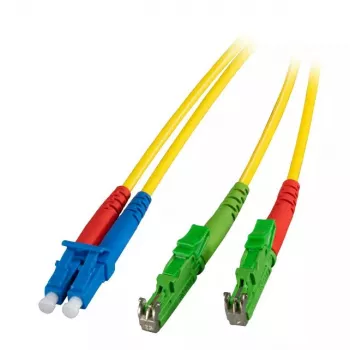 Cavo in fibra ottica EFB Elektronik O0937.30 E-2000 (LSH) LC OS2 30 m giallo