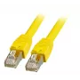 Cavo di rete EFB Elektronik K5528GE.1 RJ-45 Cat8.1 1 m giallo