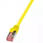 Cavo di rete LogiLink 0,25 m RJ-45 Cat6 S/FTP giallo