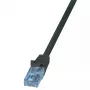 Cavo di rete LogiLink CP3023U RJ-45 Cat6a 0,5 m nero