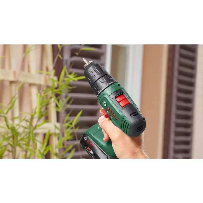 Trapano avvitatore a batteria Bosch EasyDrill 18V-40, 2 marce, mandrino autoserrante 13 mm