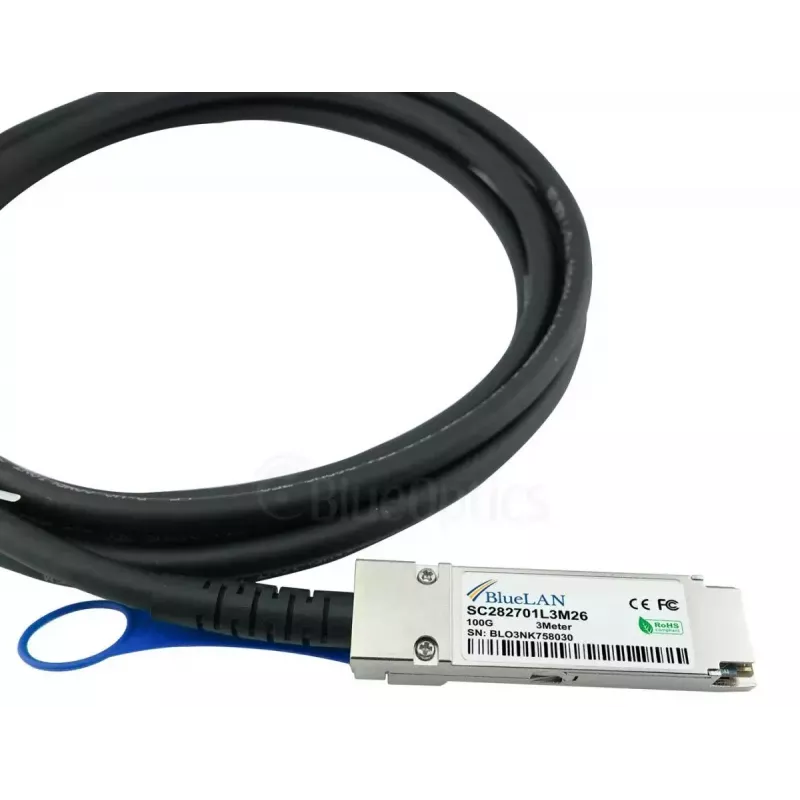Cavo di rete BlueOptics YFNDD-BL QSFP28 4xSFP28 InfiniBand 2 m arancione