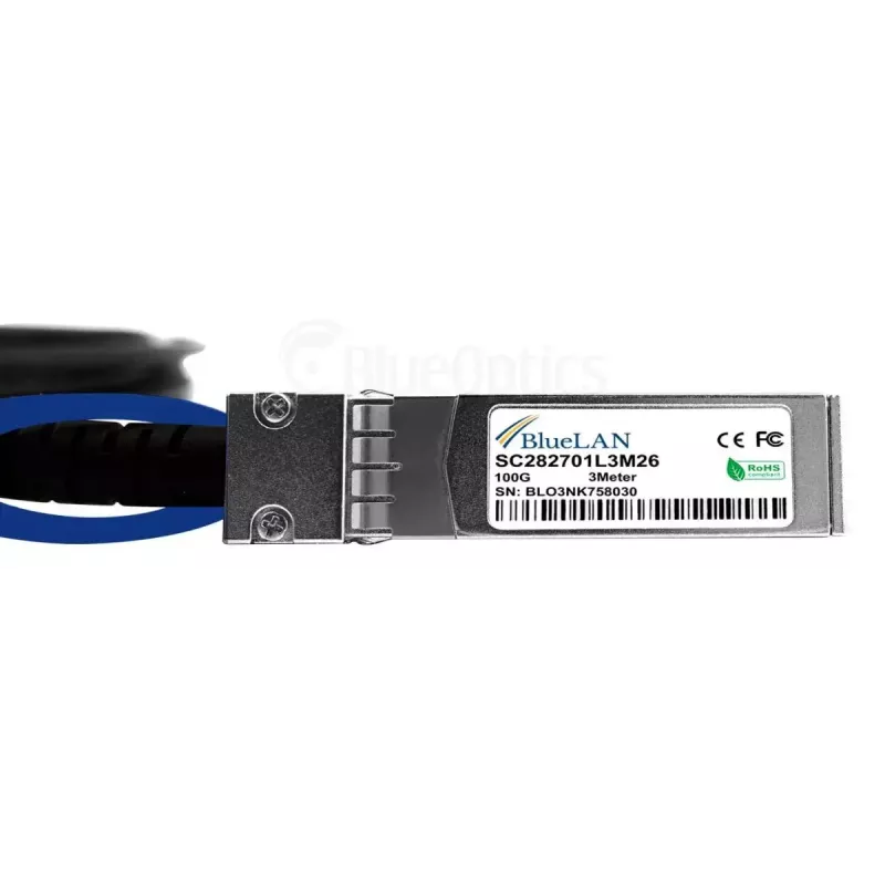 Cavo di rete BlueOptics YFNDD-BL QSFP28 4xSFP28 InfiniBand 2 m arancione