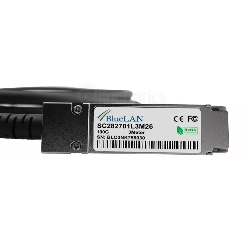 Cavo di rete BlueOptics YFNDD-BL QSFP28 4xSFP28 InfiniBand 2 m arancione