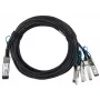 Cavo di rete BlueOptics YFNDD-BL QSFP28 4xSFP28 InfiniBand 2 m arancione