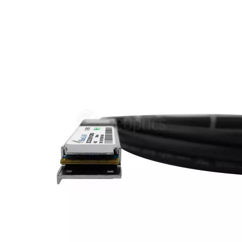 Cavo di rete BlueOptics ET7402-25DAC-2M-BL QSFP28 4xSFP28 InfiniBand 2 m nero
