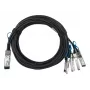 Cavo DAC BlueOptics GXFBL5I-BL 2 m QSFP28 su 4x SFP28