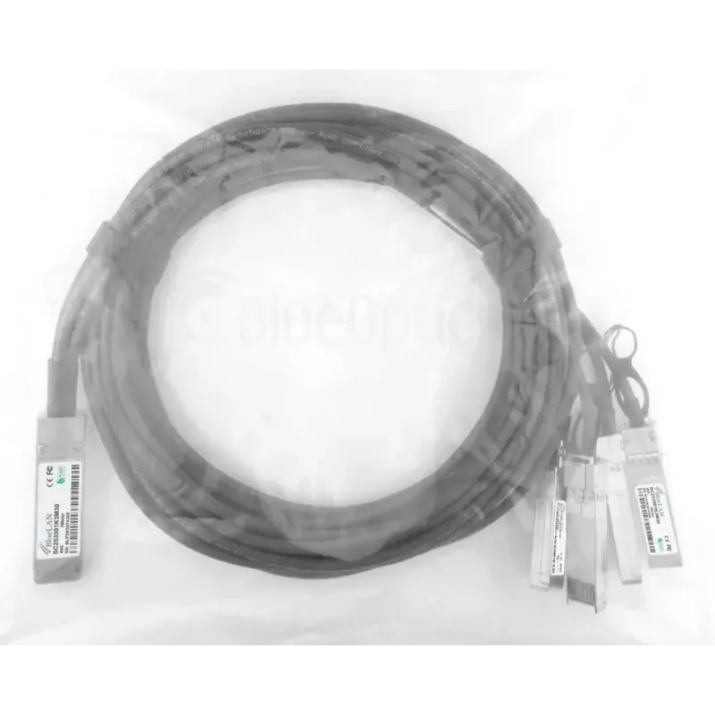 Cavo di rete BlueOptics JG331A-BL QSFP 4 x SFP+ InfiniBand 5 m nero